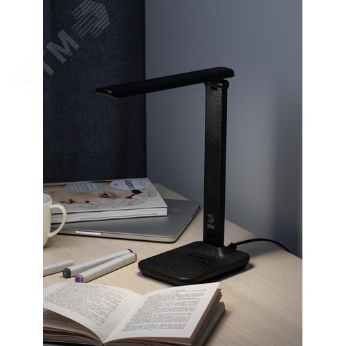 Светильник настольный NLED-500-10W-BK светодиодный черный - фото 12