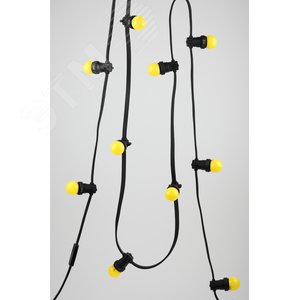 Лампа светодиодная для Белт-Лайт диод. шар, желт., 4SMD, 1W, E27 ERAYL45-E27 LED Р45-1W-E27 Б0049576 ЭРА - 6