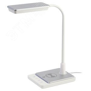 Светильник настольный светодиодный NLED-499-10W-W светодиодный с основанием белый - фото 3