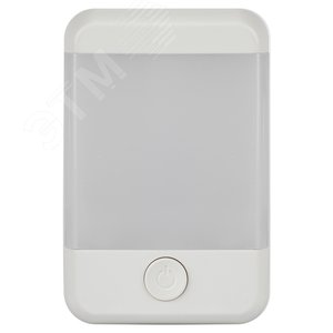 Ночник - светильник светодиодный NN-624-SW-W в розетку с выключателем белый - фото 5