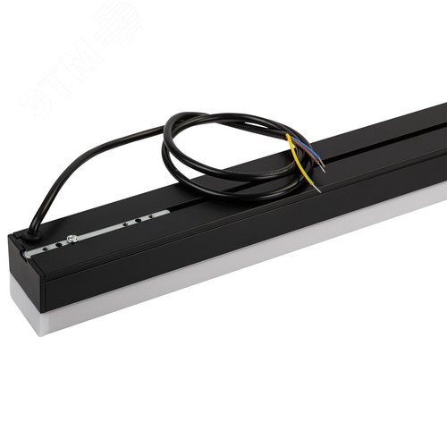 Светильник линейный светодиодный 24Вт 4000K 2400лм 50х1180х55 черный подвесной SML-20-WB-40K-B24 - фото 5