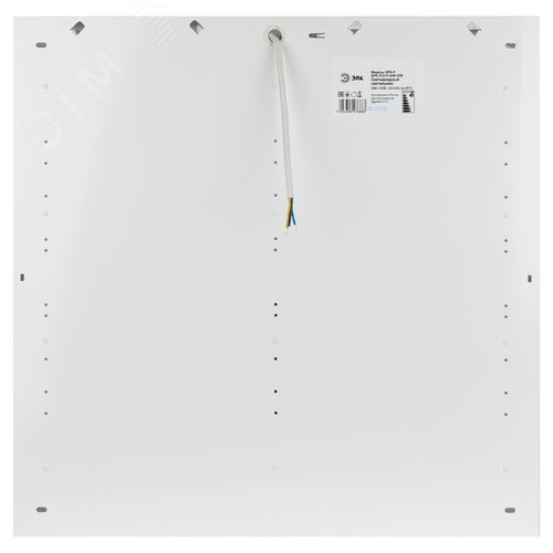 Светильник светодиодный ДВО/ДПО 38Вт 3990Лм 4000K IP40 с равномерной засветкой 595х595х40 матовый SPO-910-9-40K-038 - фото 6