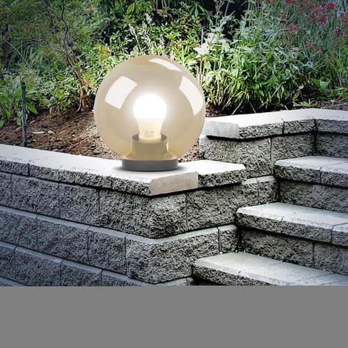 Светильник на опору/кронштейн НТУ 01-100-3033 шар золотистый IP44 Е27 max100Вт d300mm - фото 12