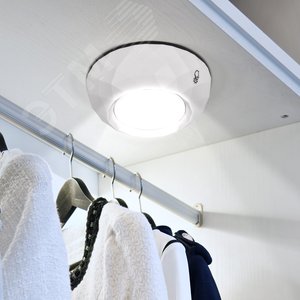 Фонарик туристический кемпинговый на липучке на батарейках 3хААА в палатку, сенсорный, беспроводной SB-508 Луна - фото 7