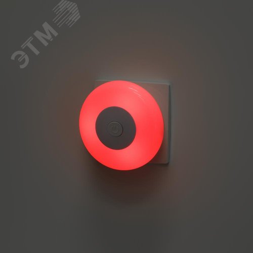 Ночник - светильник светодиодный NN-632-SW-W в розетку с выключателем белый - фото 5