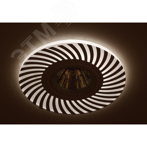 Светильник декор cо светодиодной подсветкой MR16, 220V, max 11W, белый DK LD32 WH /1 Б0046906 ЭРА - 3