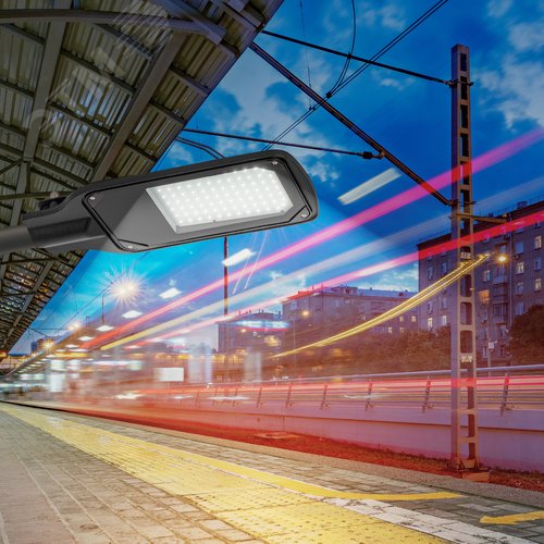 Светильник уличный светодиодный ДКУ 50Вт 5000К 5000Лм IP65 КСС Д DOB SMD 48мм SPP-504-0-50K-050 - фото 12