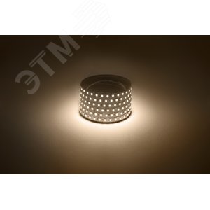 Лента светодиодная 9,6Вт/м 12В 3000К IP20 120LED/м LS2835-120LED-IP20-WW-eco-5м - фото 3