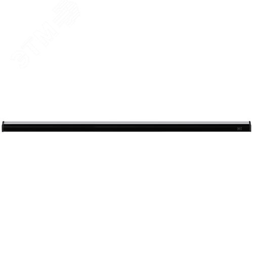 Светильник линейный светодиодный ДПО с выключателем черный L874мм LLED-01-12W-4000-B 12Вт 4000K - фото 2