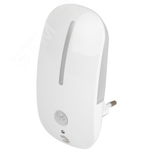 Изображение товара Ночник - светильник светодиодный NN-621-LS-MS-W в розетку с датчиком освещенности и датчиком движения белый (шт)