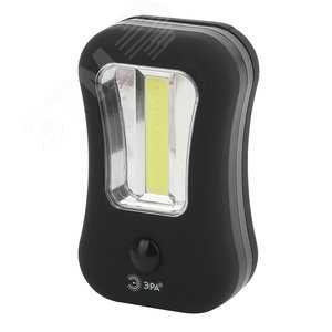 Изображение товара Фонарик светильник подвесной на батарейках 3хААА, ударопрочный корпус с покрытием soft touch, с крючком в палатку, магнитный, 2 режима RB-601 (шт)