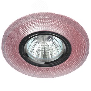 Точечный светильник декор cо светодиодной подсветкой, DK LD1 PK розовый Б0018776 ЭРА - 3