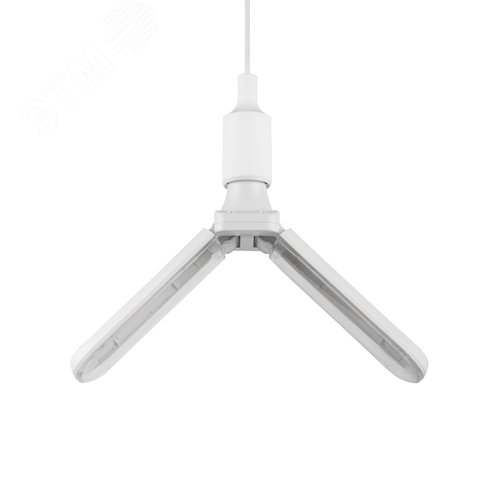 Фитолампа для растений светодиодная GREEN LINE ФИТО-20W-PL-E27-GR 2-х лепестковая красно-синего спектра 24 Вт Е27 - фото 4