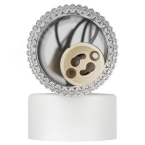 Светильник настенный WL50 WH/TR 2хGU10 2х12Вт IP20 белый, прозрачный - фото 6