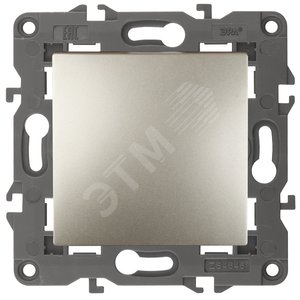 Изображение товара Переключатель промежуточный, 10АХ-250В, Эра Elegance, шампань,14-1108-04 (шт)