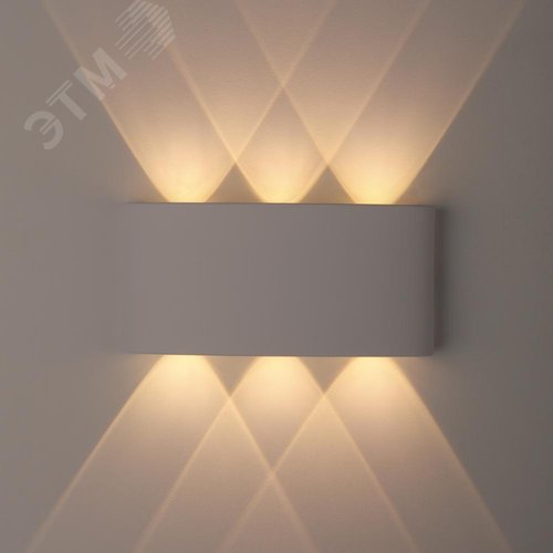 Подсветка декоративная светодиодная 6х1Вт IP 54 белый WL12 WH - фото 4
