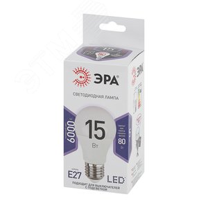 Лампа светодиодная LED 15 Вт 1200Лм 6000К груша холодный E27 170-265В LED A60-15W-860-E27 Standart - фото 2