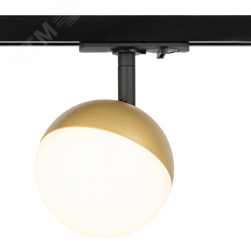 Светильник трековый однофазный TR42-GX53 MG под лампу GX53 матовое золото - фото 2