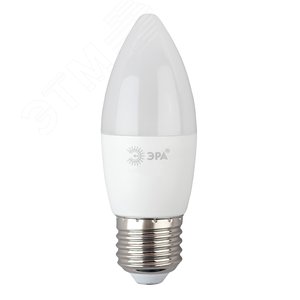 Лампа светодиодная Е27 10 Вт свеча теплый белый свет RED LINE LED B35-10W-827-E27 R E27 / ЭРА