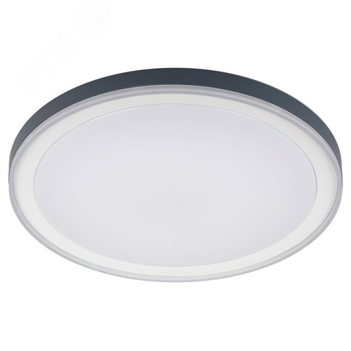 Светильник светодиодный потолочный ДПБ-86Вт 3000К/6500К SPB-6 Jane 86W RC WH+GR с ДУ - фото 1