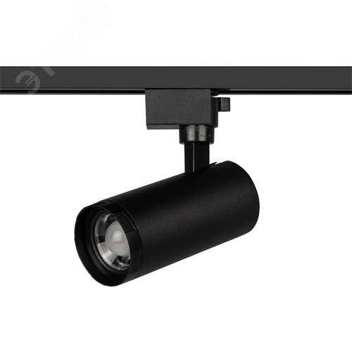Светильник трековый однофазный TR59 - 2040 BK светодиодный 20Вт 4000К черный - фото 2