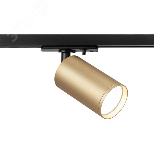 Светильник трековый однофазный TR39-GU10 MG MR16 Золото лампа MR16 ( в комплект не входит) - фото 3