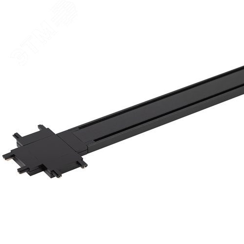 Коннектор Х-образный для тонкого магнитного шинопровода черный TRM-S5-CX BK - фото 3