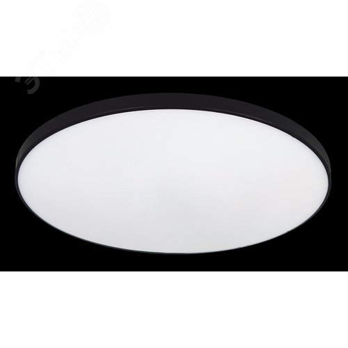 Изображение товара Светильник светодиодный потолочный ДПБ-80Вт 3000К/6500К Классик с ДУ SPB-6 BK 80W R Slim Base (шт)