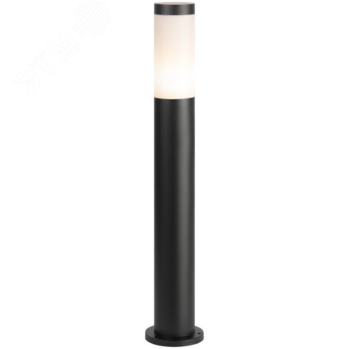 Светильник уличный напольный 230В Е27 IP54 черный с розеткой «Беллона» GBF-103-1-BL-0650 - фото 1