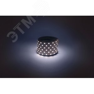 Лента светодиодная 14,4Вт/м 12В 6500К IP20 60LED/м LS5050-14,4-60-12-6500K-IP20-1 year-50m - фото 2