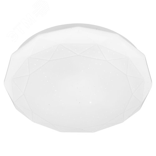 Светильник светодиодный потолочный ДПБ-24Вт 4000К Классик без ДУ SPB-6 WH 24W Slim Sparkle - фото 4