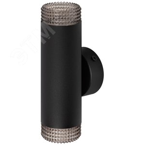 Светильник настенный WL50 BK/BK 2хGU10 2х12Вт IP20 черный - фото 3