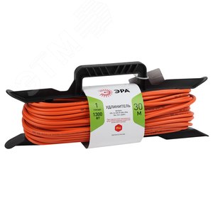 Изображение товара Удлинитель силовой на рамке c заземлением 1 розетка 30м ПВС 3x0.75мм2 UFx-1e-3x0.75-30m (шт)