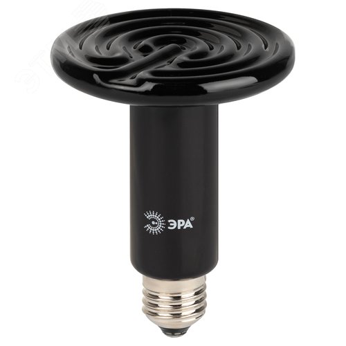 Лампа инфракрасная FITO-200W-НQ керамическая серии CeramiHeat модель RX для брудера, рептилий 200 Вт Е27 - фото 2