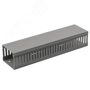 Кабель канал KK-60-40-PERF перфорированный 60х40 серый 24м артикул ...