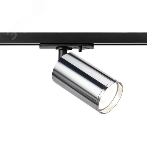 Светильник трековый однофазный TR39-GU10 СН MR16 хром лампа MR16 ( в комплект не входит) - фото 3