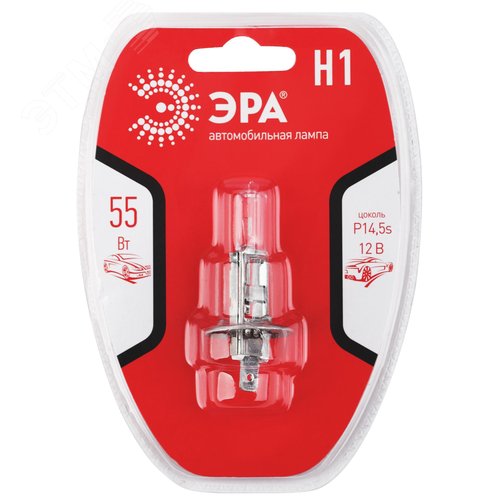 Автолампа Н1 12V 55W P14,5s BL (лампа головного света, противотуманные огни) (10/100/2700) - фото 4