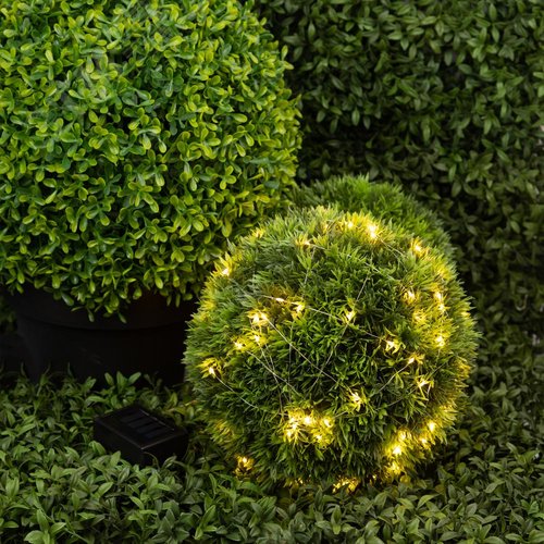 Гирлянда садовая ERASF22-42 на солнечной батарее Нить теплый свет 100 microLED, 10 м - фото 3
