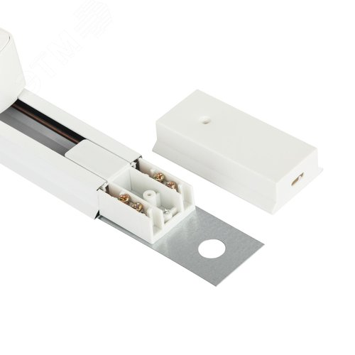 Светильник трековый однофазный набор из 4х шт. под лампу GU10, шинопровод 80 см. Белый TR70-SET4-GU10-WH - фото 10