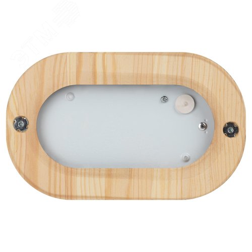 Светильник дерево орех, плафон стекло, под лампу с цоколем Е27 НБО 04-60-021 - фото 2