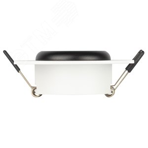 Светильник встраиваемый алюминиевый KL110 WH/BK MR16 GU5.3 белый/черный матовый - фото 4