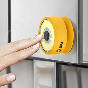 Фонарик карманный на батарейках 3хААА, ударопрочный, съемная присоска-чехол RB-703 Практик - фото 7