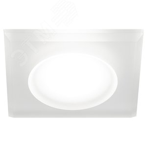 Светильник встраиваемый декоративный DK104 WH MR16 GU5.3 белый - фото 1