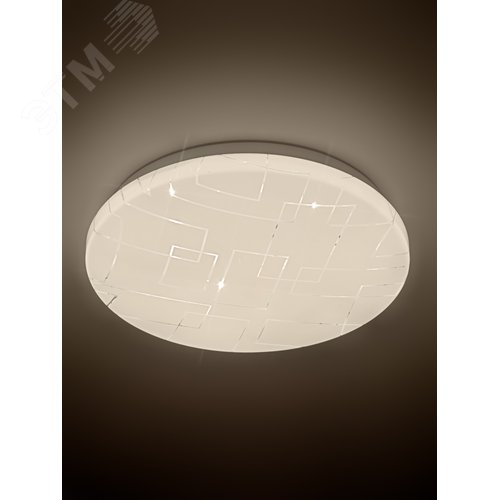 Светильник потолочный светодиодный ДПБ 36Вт 2700Лм 6500К Классик без ДУ SPB-6 WH 36W-6.5K Slim Neo - фото 2