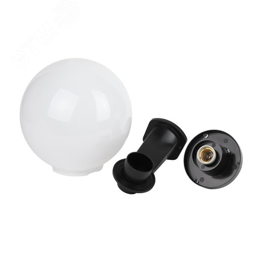 Светильник настенный НБУ 01-60-251 шар опаловый IP44 Е27 max60Вт d250mm с настенным крепежом - фото 12