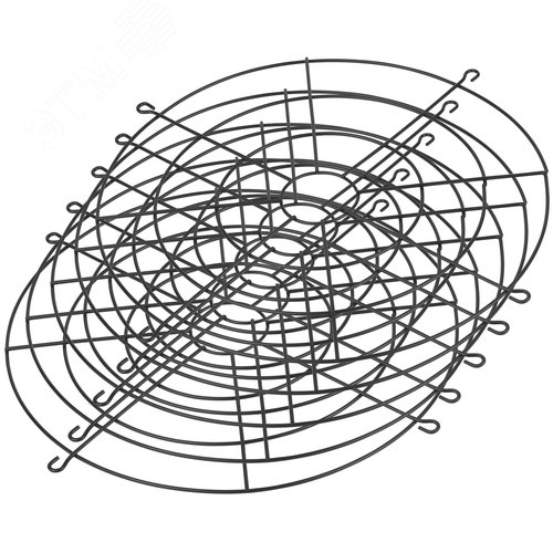 Решетка защитная металлическая для светильников серии SPP-402 SPP-AC8-402-200 - фото 3