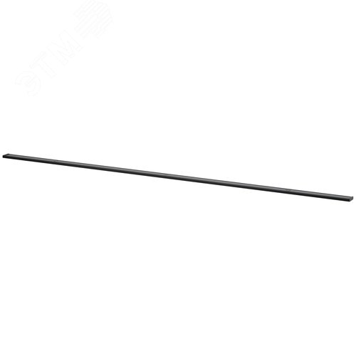 Шинопровод магнитный трековый тонкий накладной 1м черный TRM-S5-100BK - фото 2