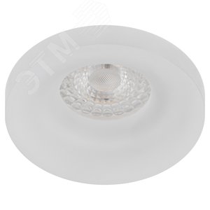 Светильник встраиваемый декоративный DK94 ICE MR16 GU5.3 белый - фото 1