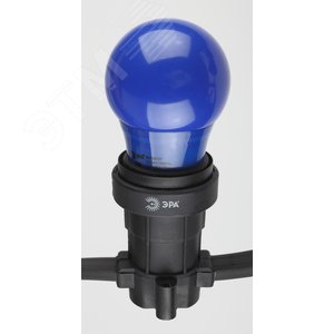 Лампа светодиодная для Белт-Лайт груша син., 13SMD, 3W, E27, для белт-лайт ERABL50-E27 LED A50-3W-E27 Б0049578 ЭРА - 4