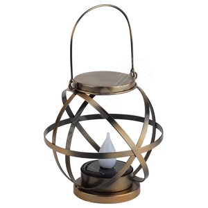 Светильник садовый Лофт подвесной с ручкой, металл, 26 см ERASFM-01 - фото 1